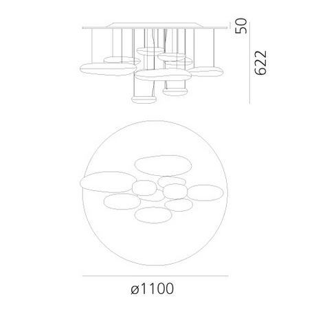Mercury Led Soffitto - immagine 6