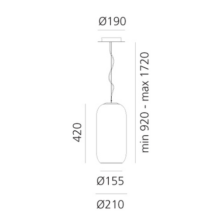 Gople Lamp S Bianco - immagine 3