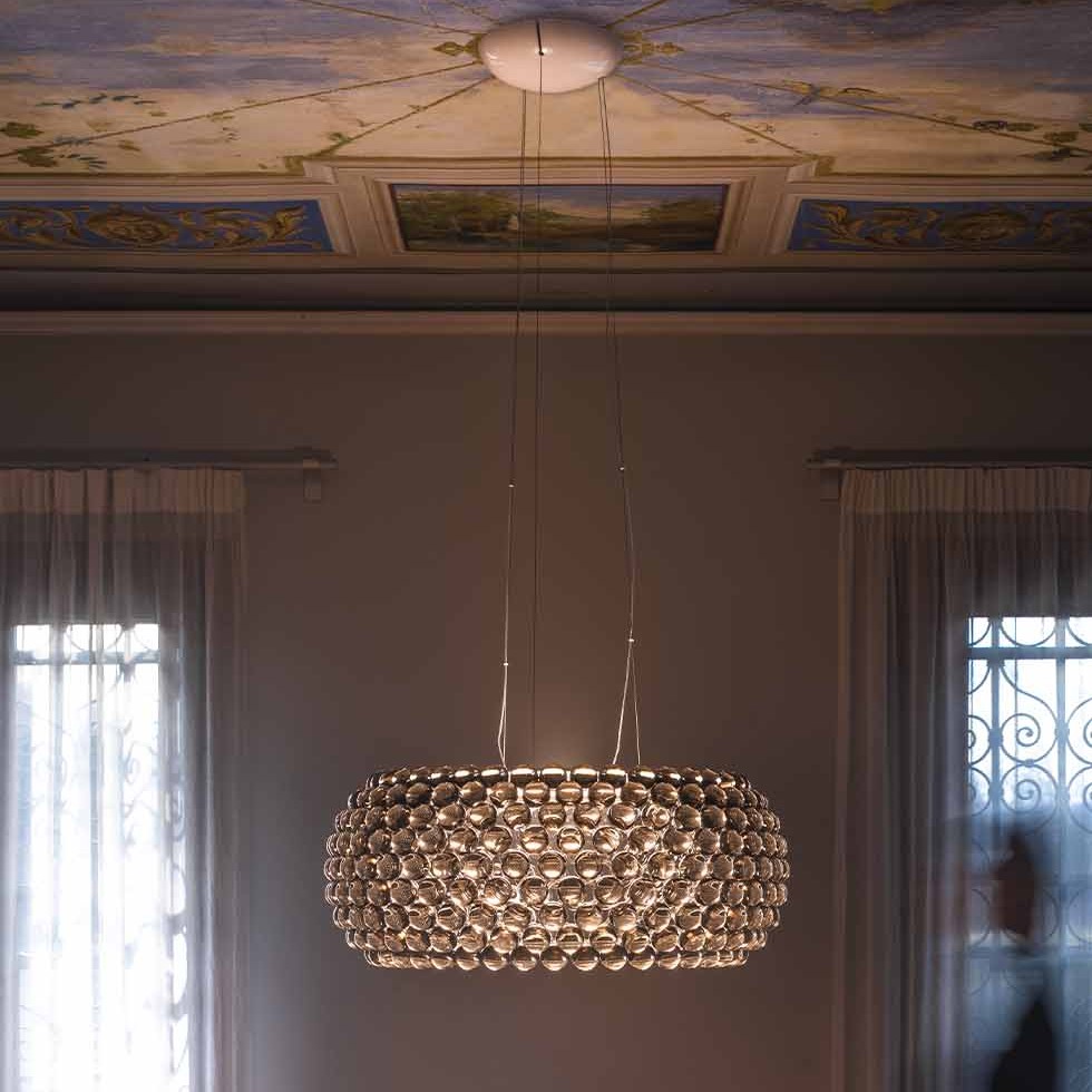 Caboche Plus media sospensione Foscarini